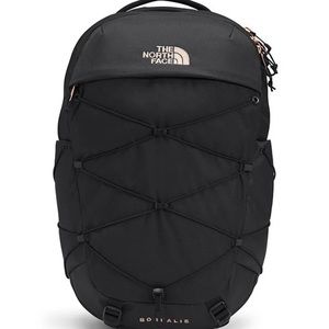 The Northface Borealis Backpack Black/Rose Gold